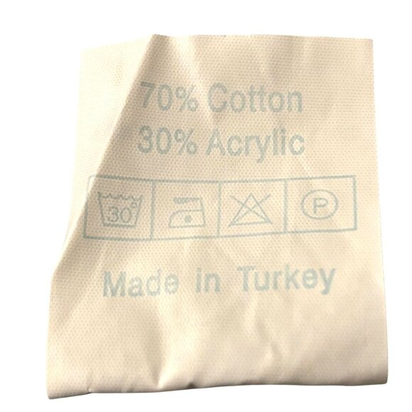 VTG Istanbul Decorative Table Runner W Gold Tassels 70% Cotton 30% Acrylic Read - Picture 5 of 9